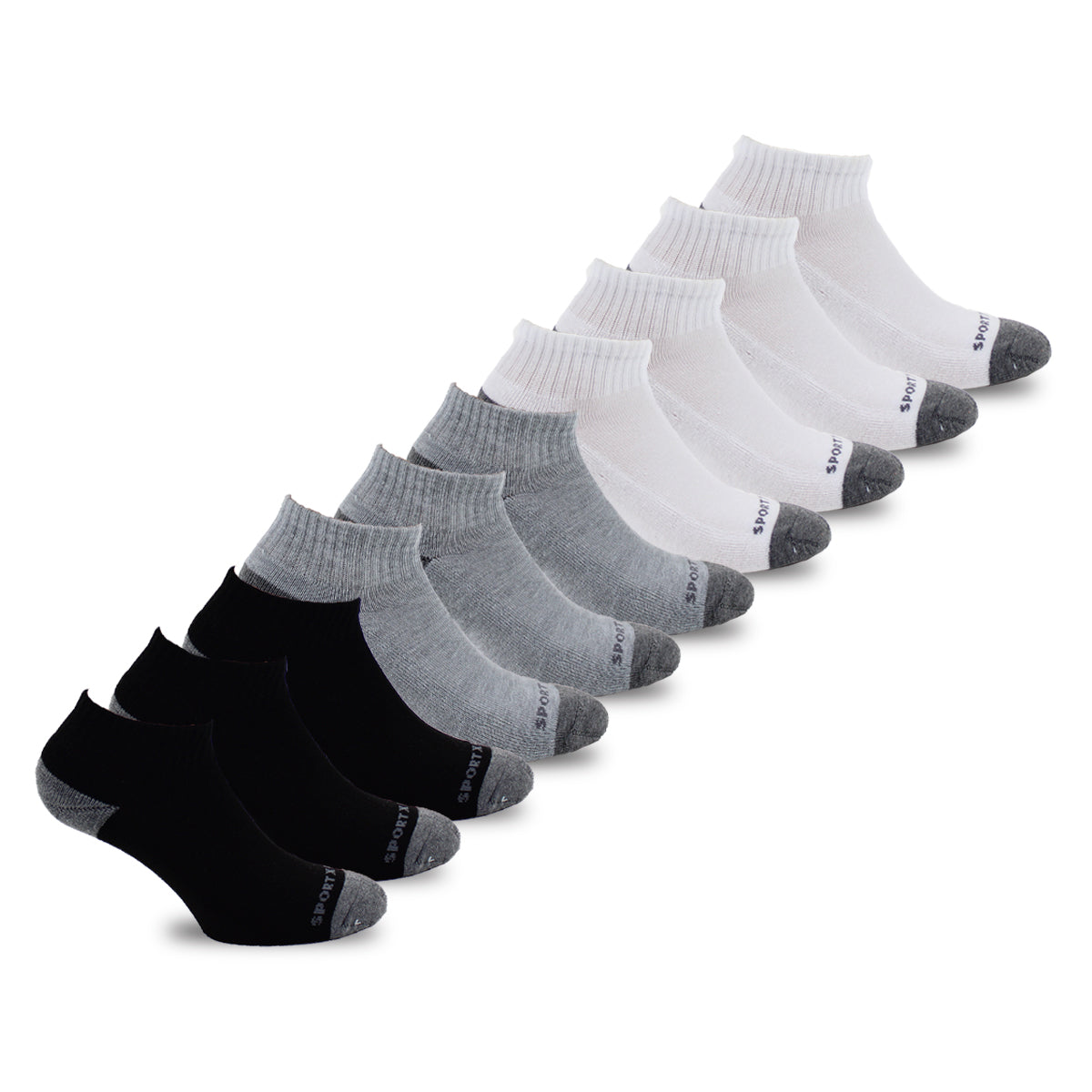 Monarch - 10 Pares Calcetines Sport Escolar