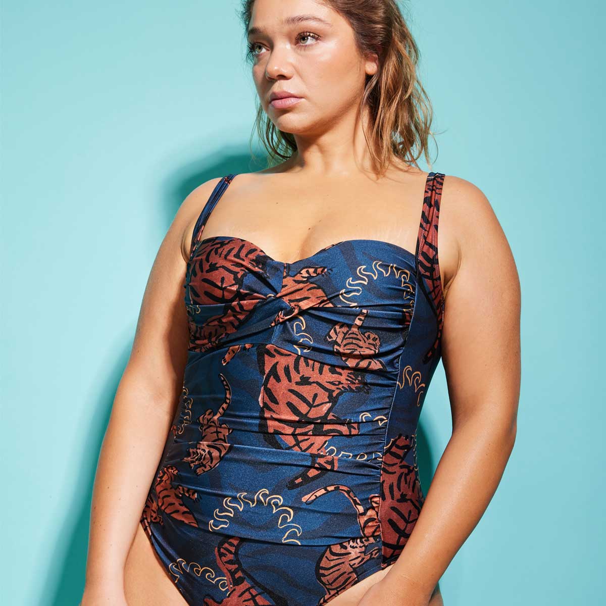 Wavy - Traje De Baño Drapeado