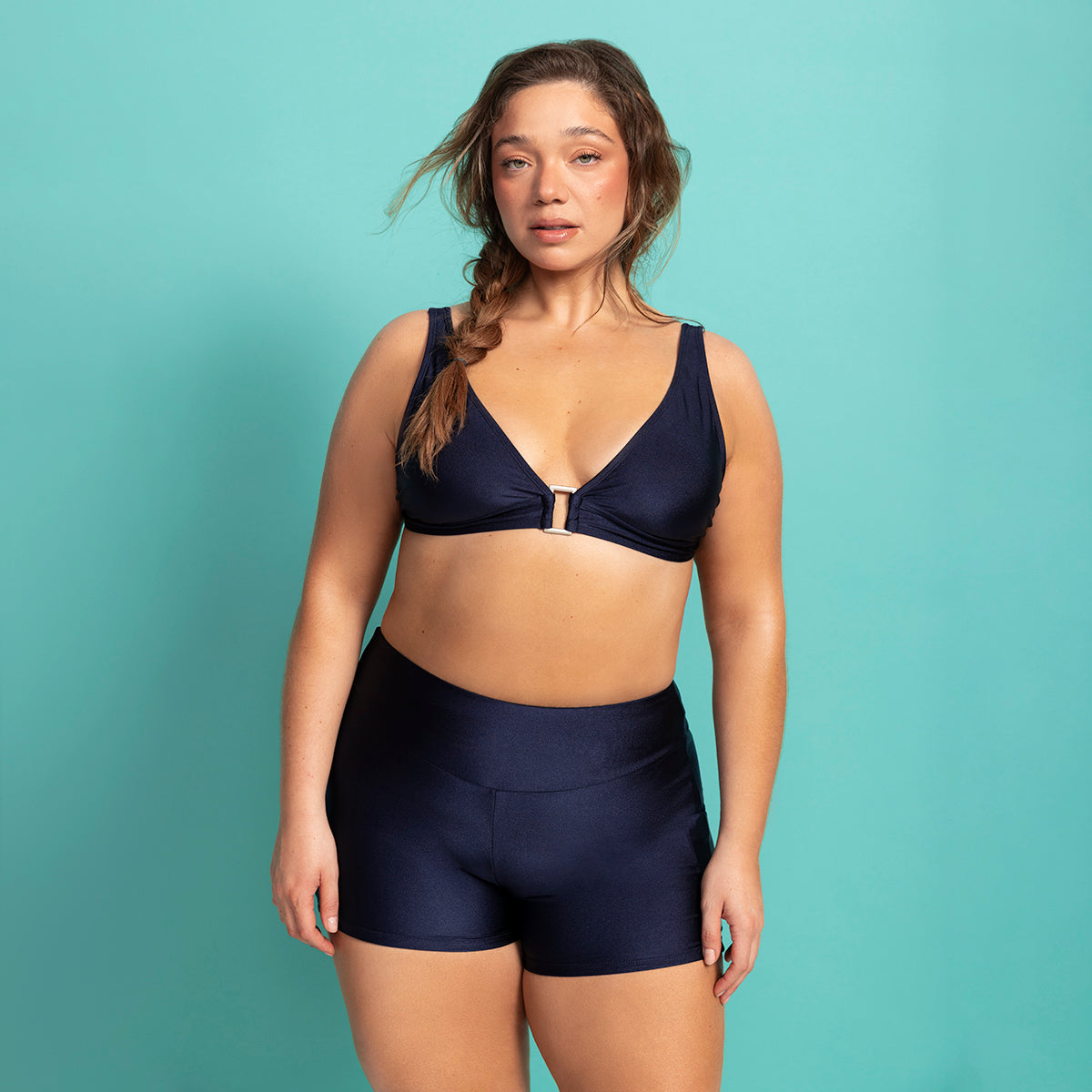 Wavy - Short Clasico Azul