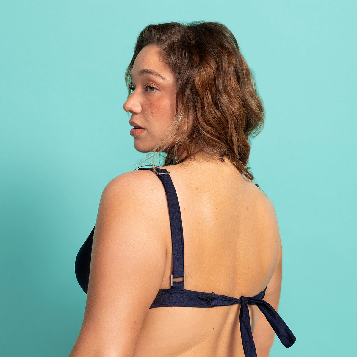 Wavy - Top Argolla Azul