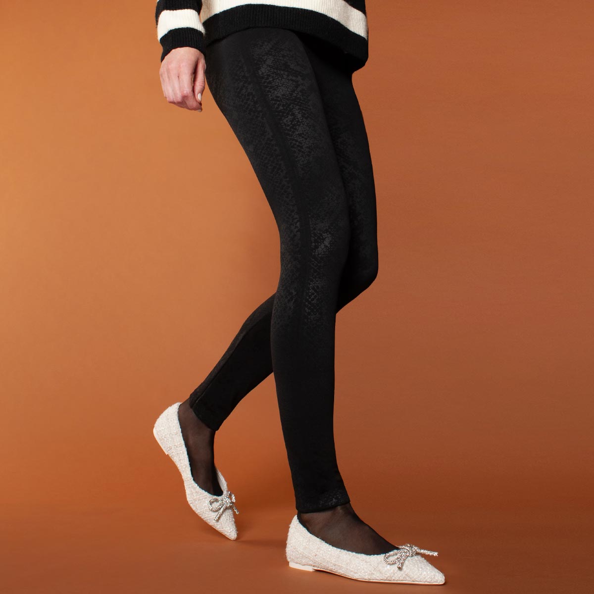 Monarch - Calza Pantalón Polar Nero