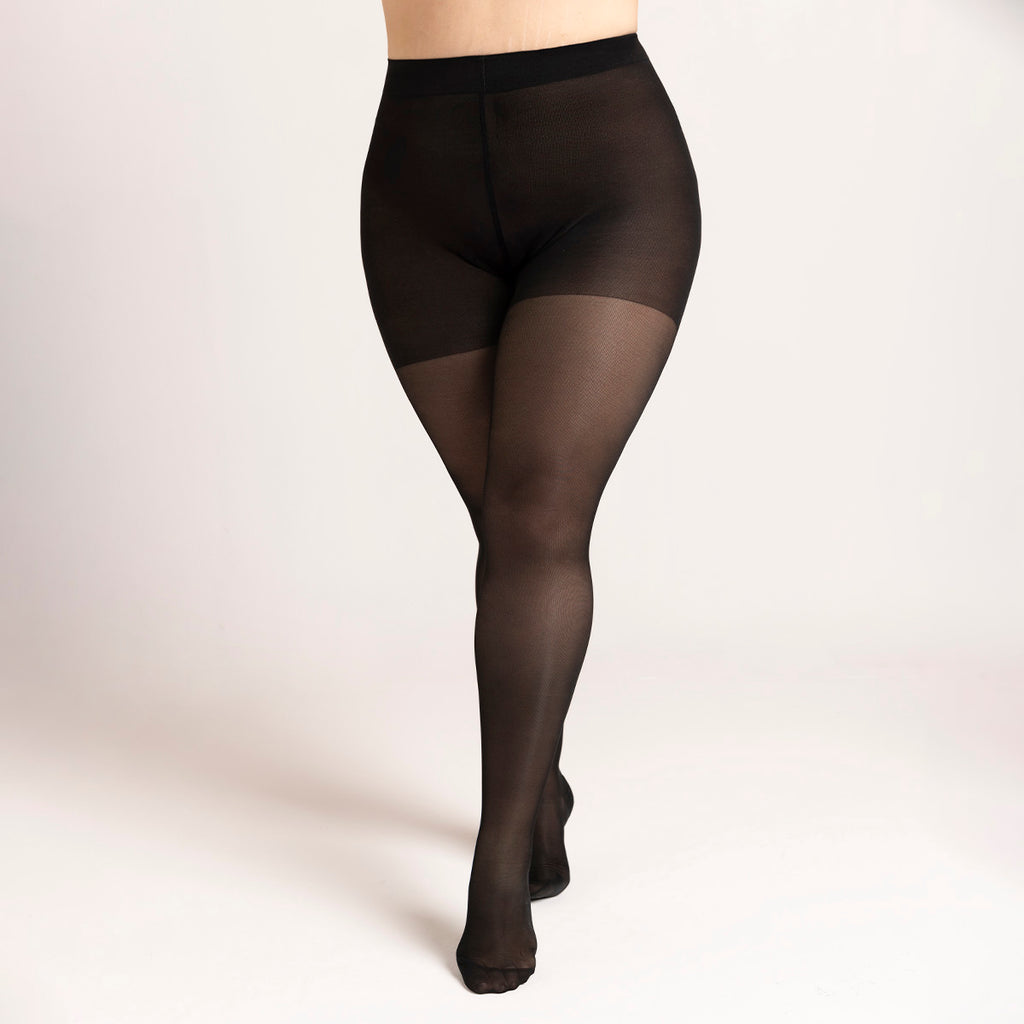 Monarch - Panty Medical 140 Denier Negro