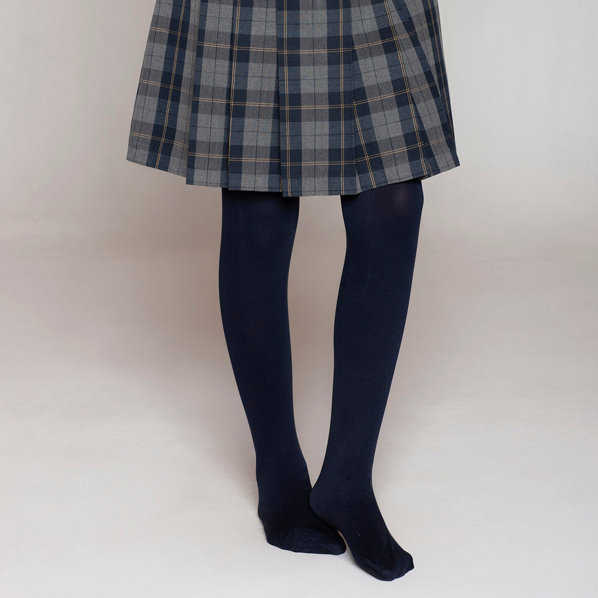 Monarch - Ballerina Escolar Elasticada Azul