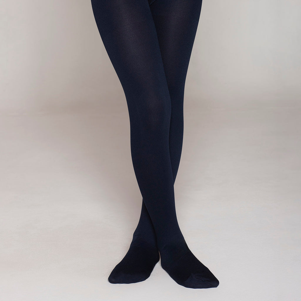 Monarch - Ballerina Escolar Elasticada Azul