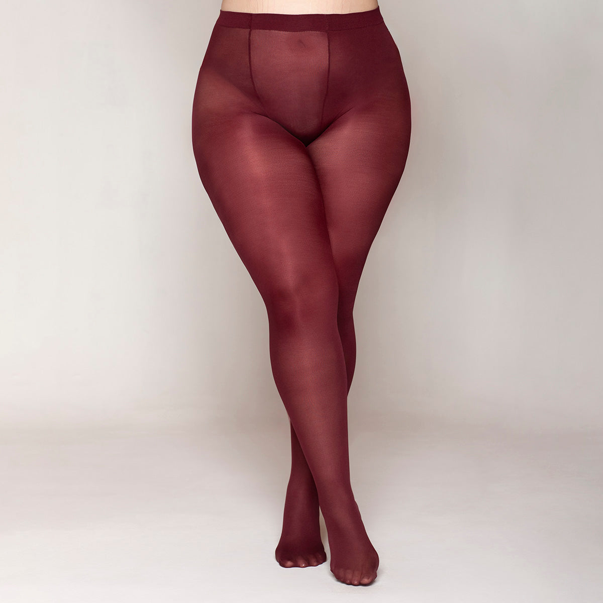 Monarch - Ballerina Escolar Elasticada Burdeos