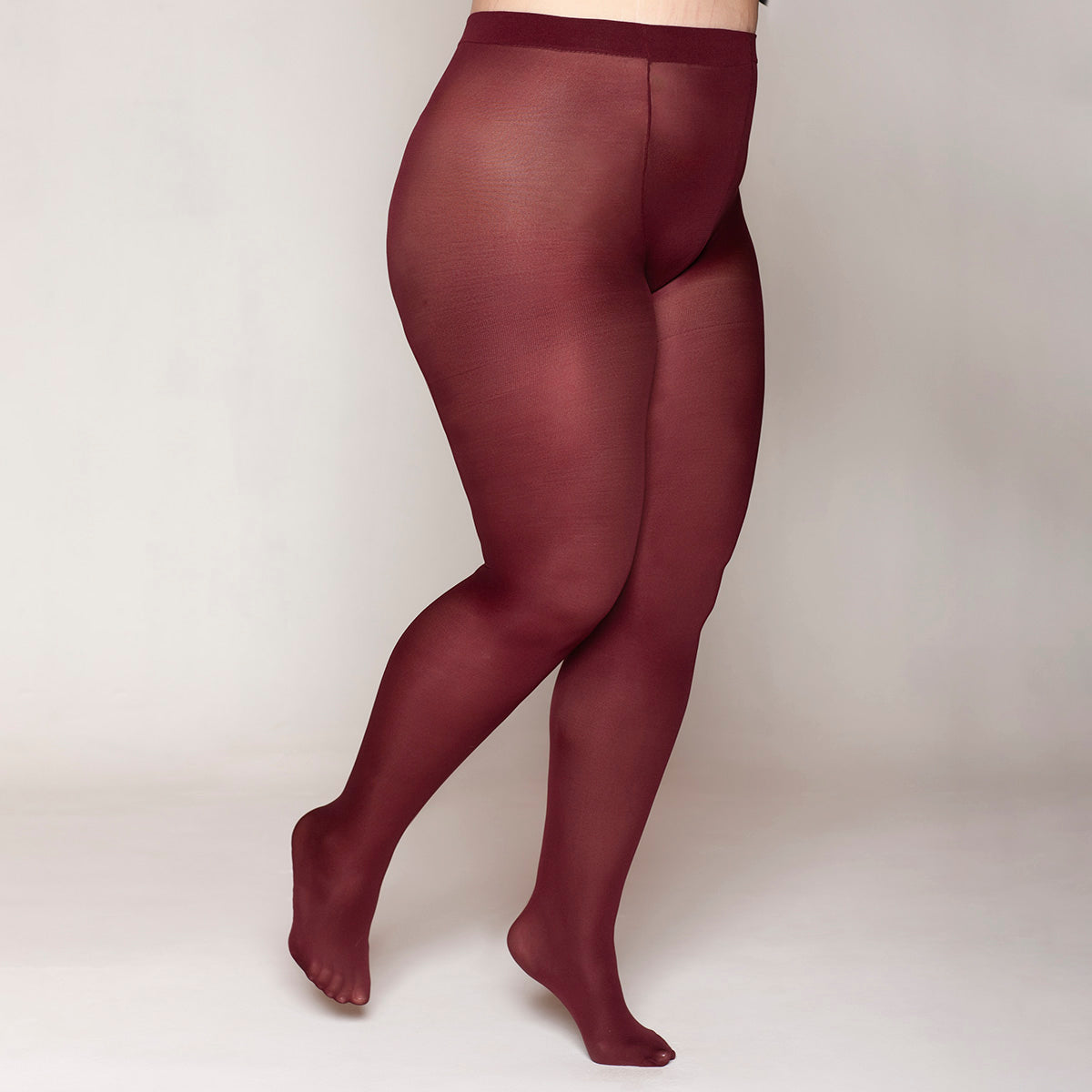 Monarch - Ballerina Escolar Elasticada Burdeos