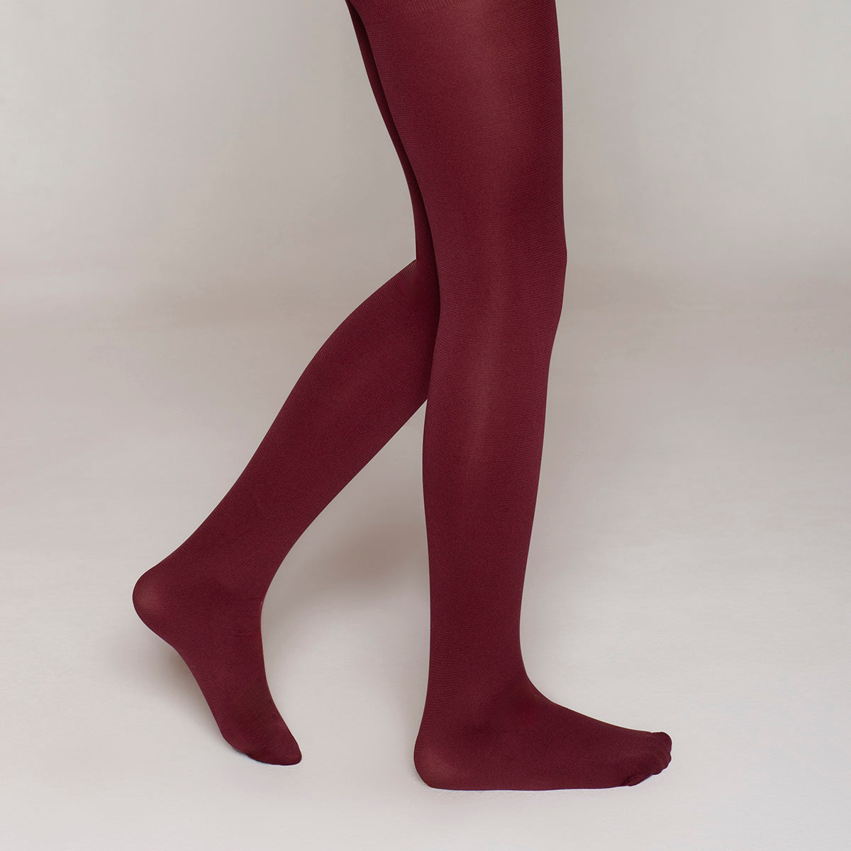 Monarch - Ballerina Escolar Elasticada Burdeos