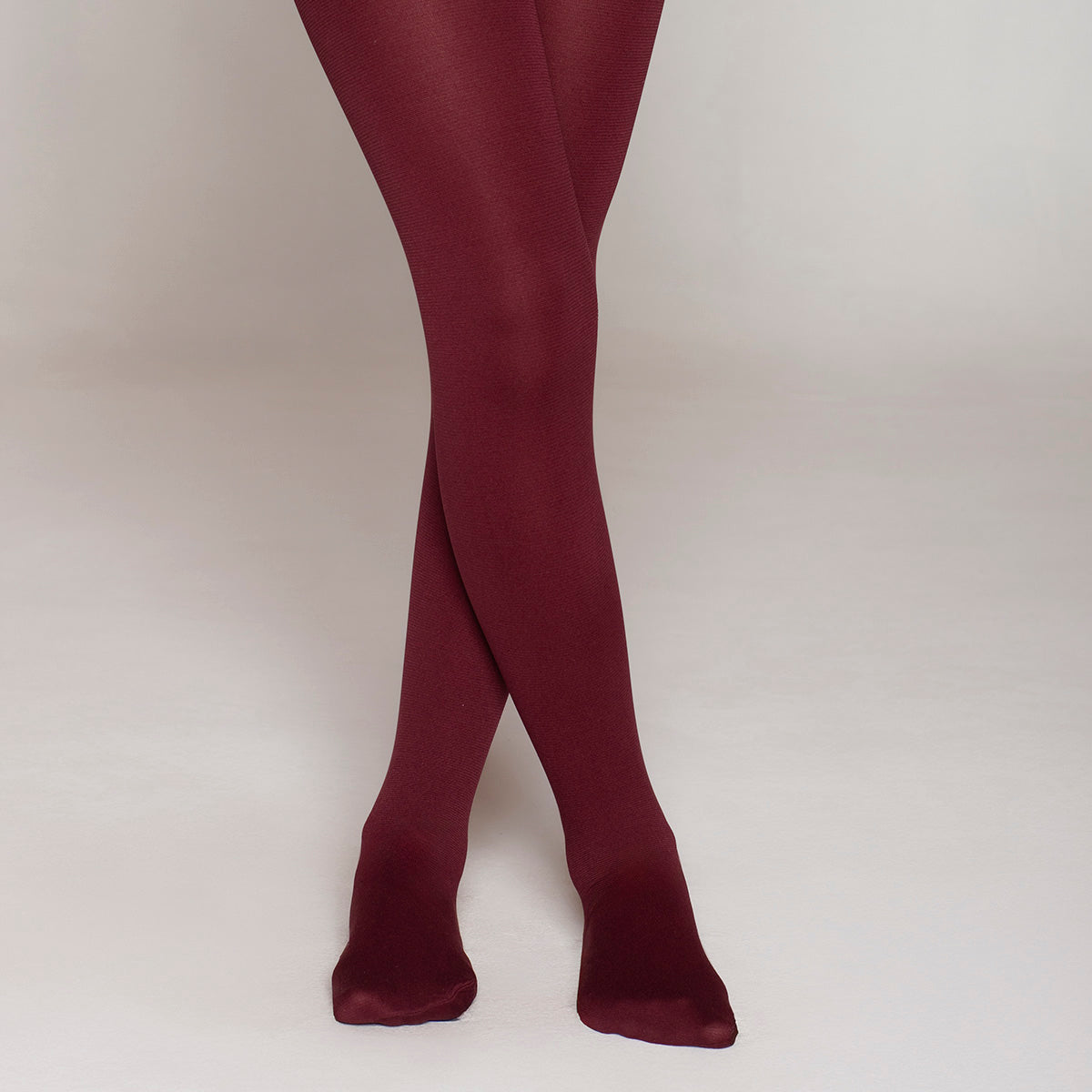 Monarch - Ballerina Escolar Elasticada Burdeos