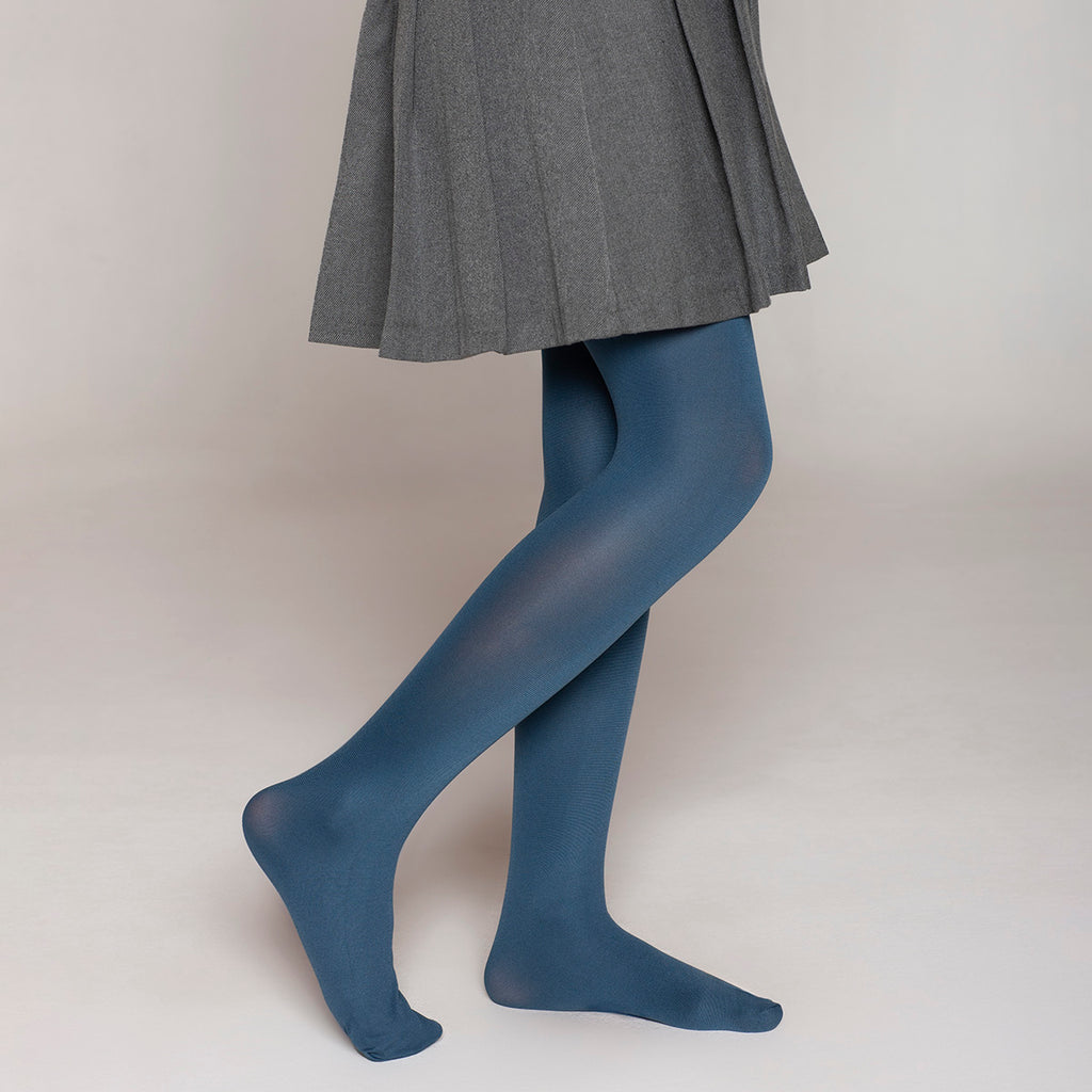 Monarch - Ballerina Escolar Elasticada Denim