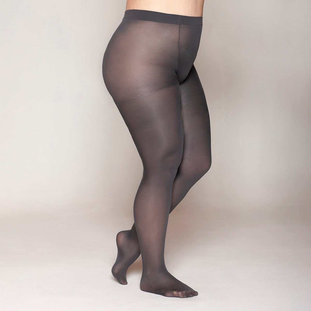 Monarch - Ballerina Escolar Elasticada Gris