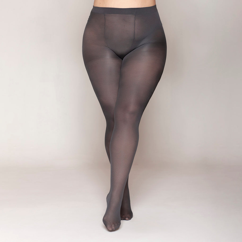 Monarch - Ballerina Escolar Elasticada Gris