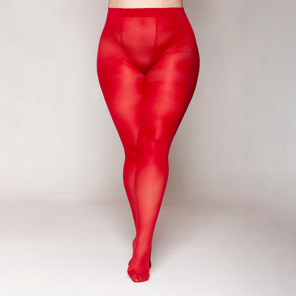 Monarch - Ballerina Escolar Elasticada Rojo