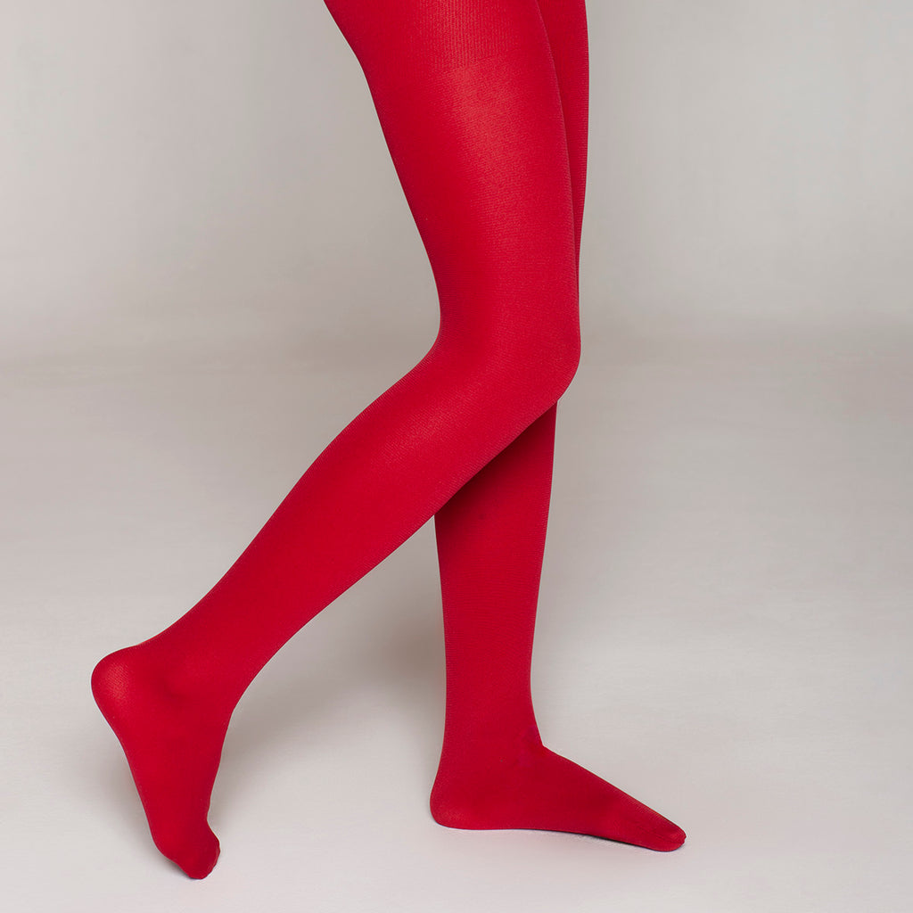 Monarch - Ballerina Escolar Elasticada Rojo