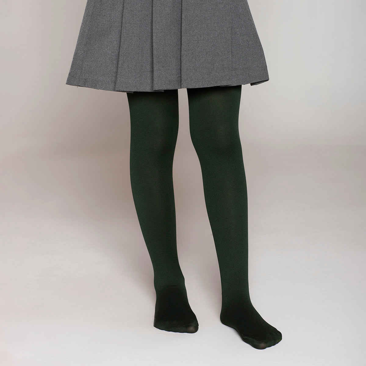 Monarch - Ballerina Escolar Elasticada Verde