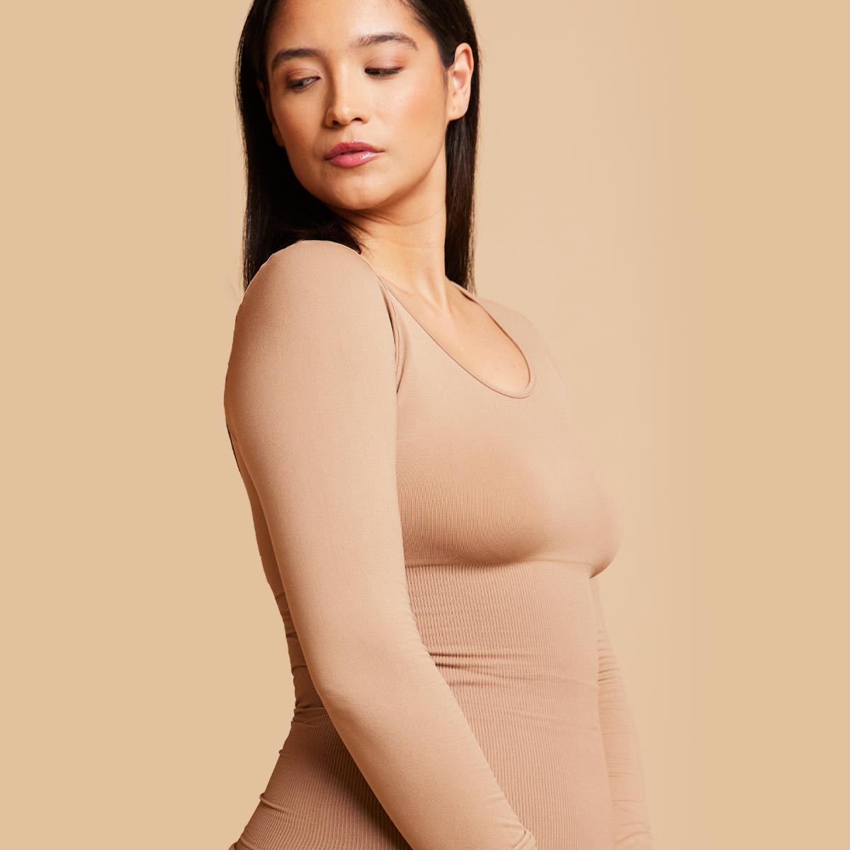 Monarch - Polera Control Manga Larga