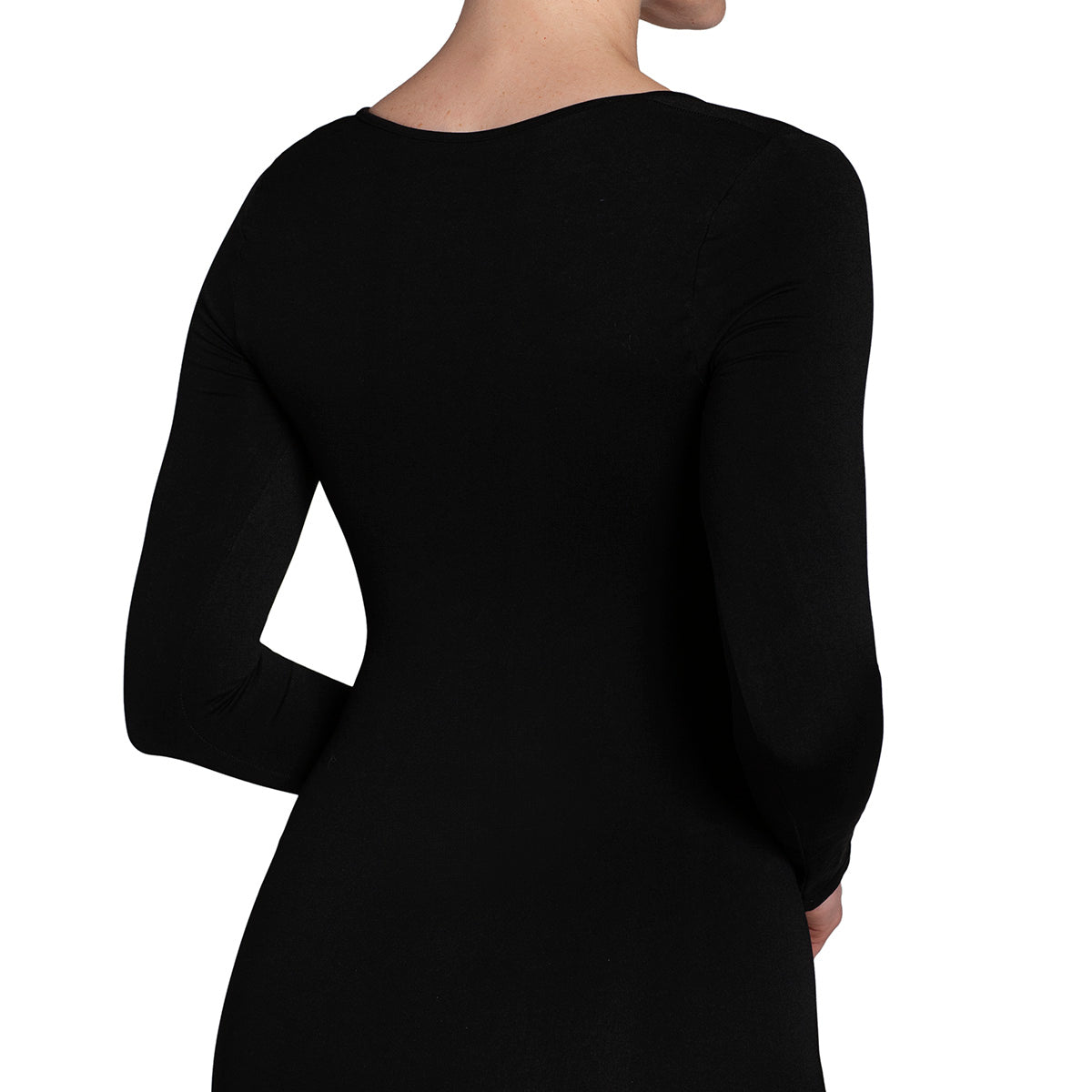 Monarch - Polera Manga Larga Escote Cuadrado