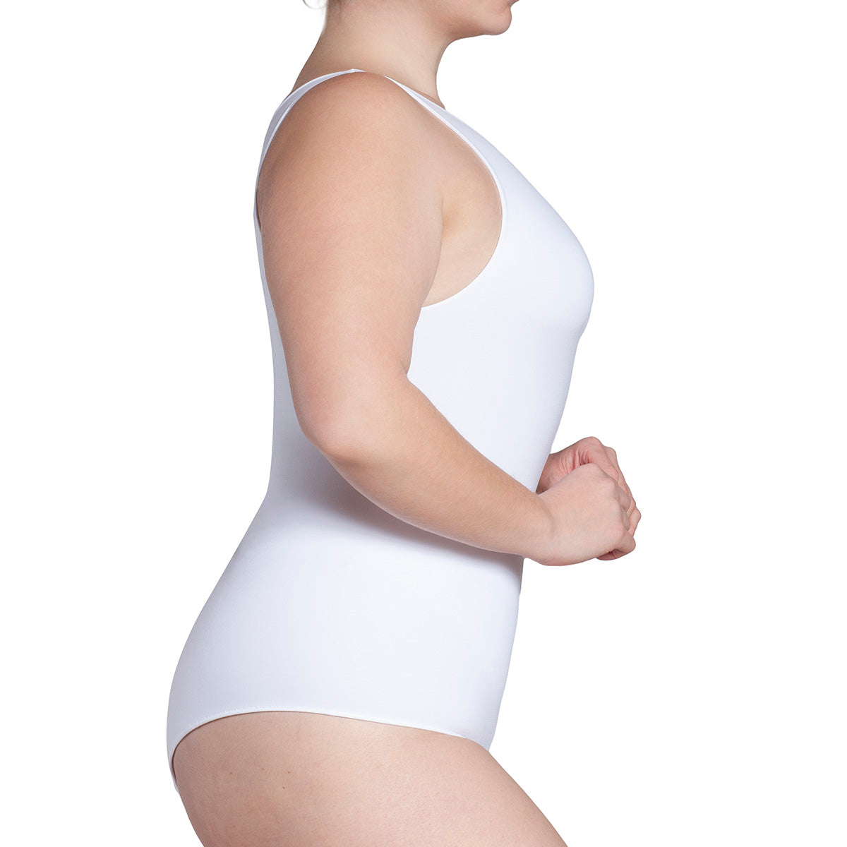 Monarch - Body Sin Manga Escote Ojal