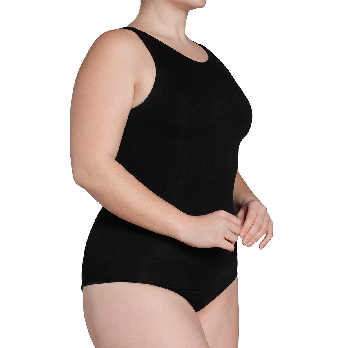 Monarch - Body Sin Manga Escote Ojal