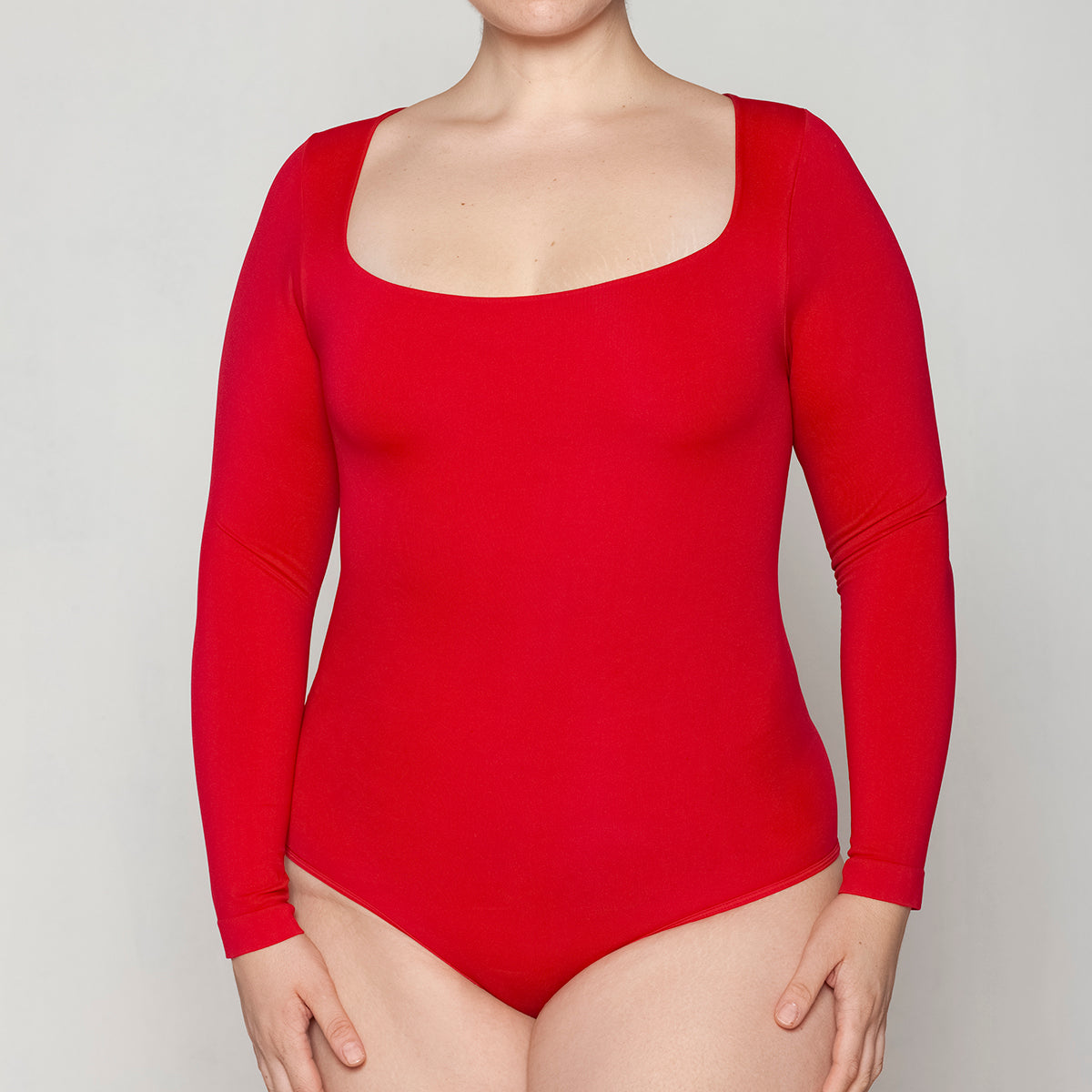 Monarch - Body Manga Larga Escote Cuadrado