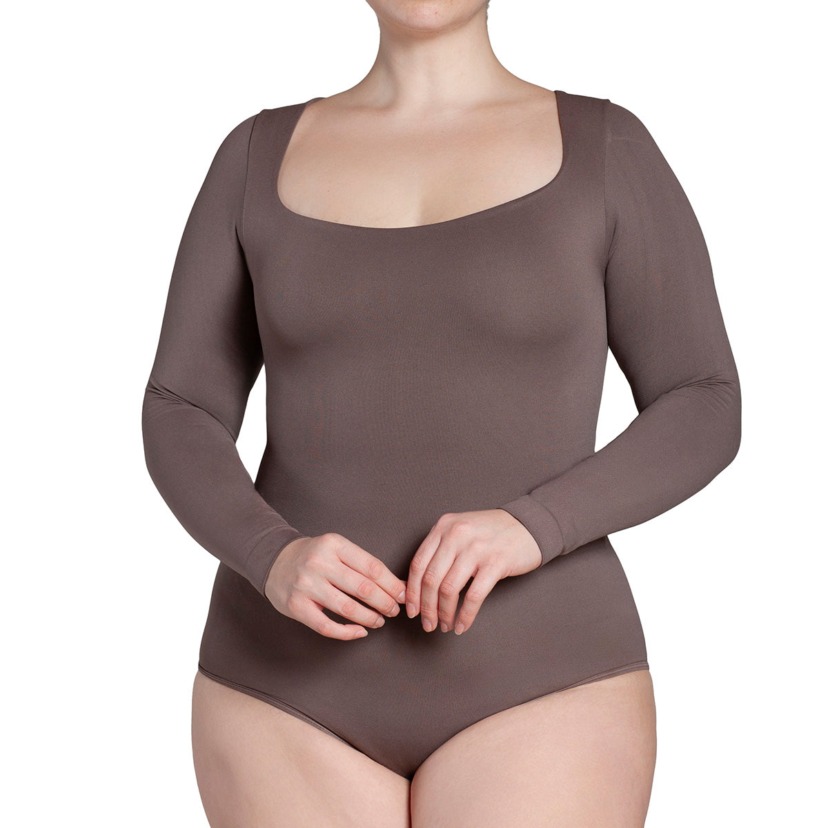 Monarch - Body Manga Larga Escote Cuadrado