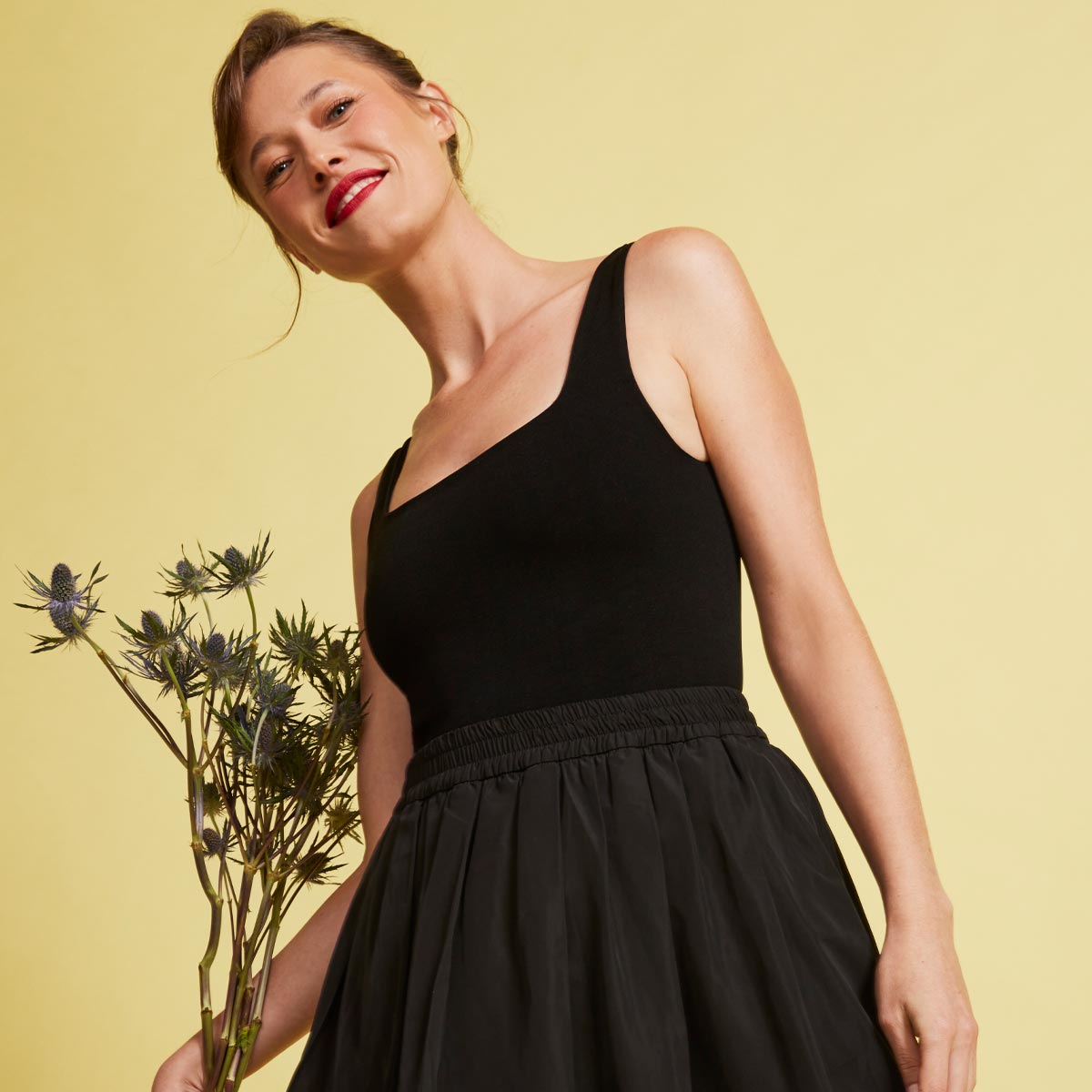 Monarch - Body Regata Escote Cuadrado