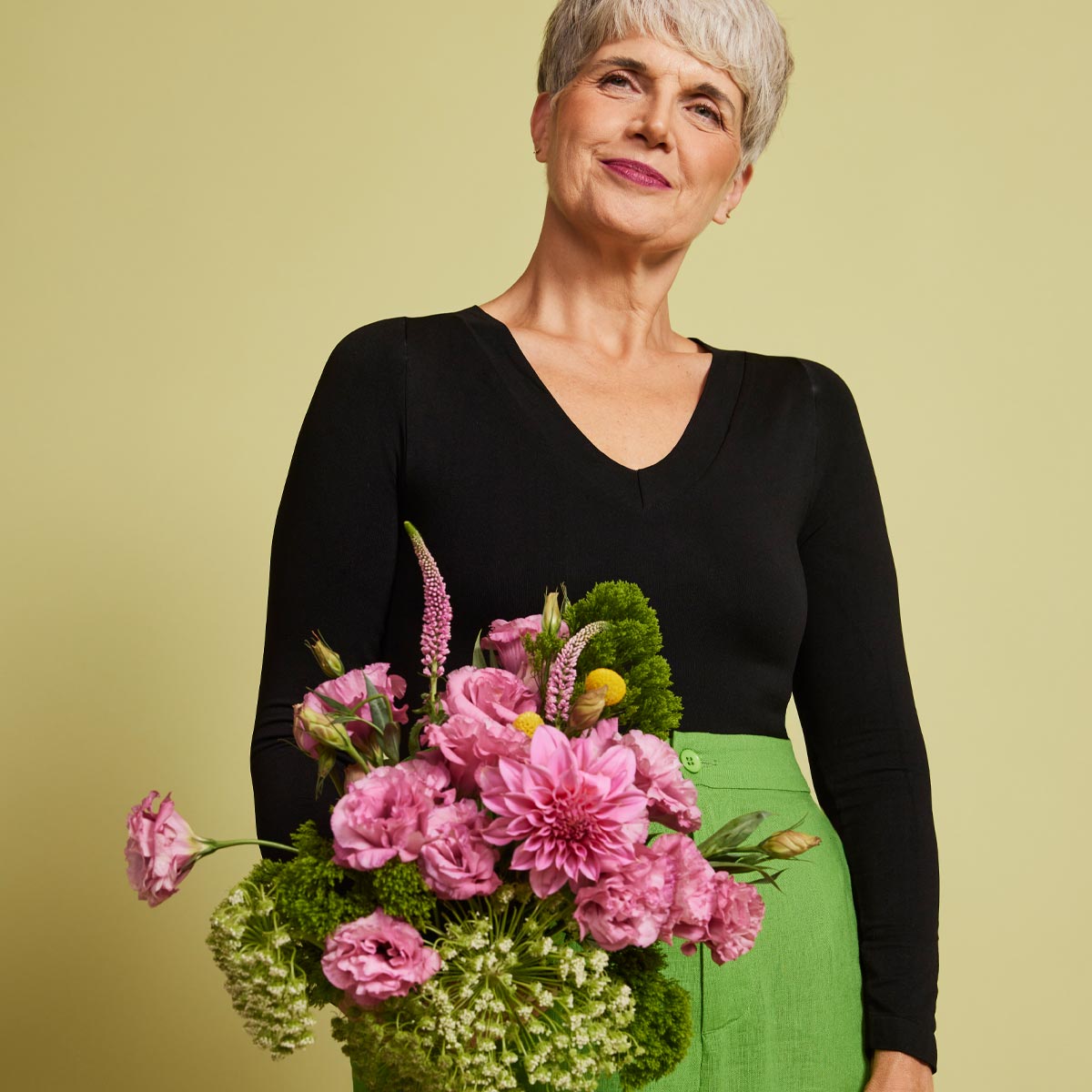 Monarch - Body Escote V Manga Larga