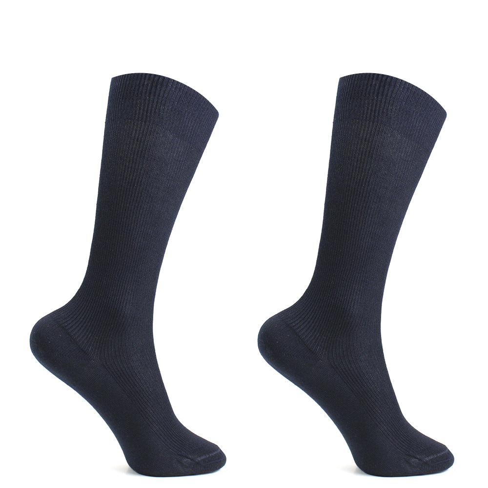 Monarch - 2 Pares Calcetín Algodón Media Pierna