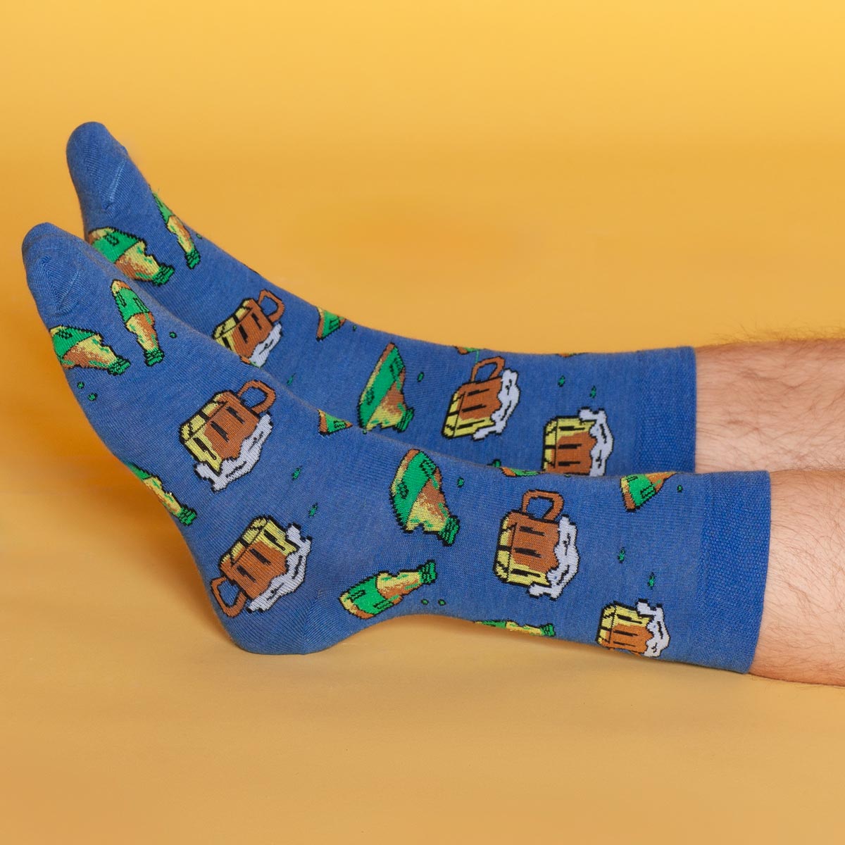 Monarch - Calcetín Bamboo Icono Cerveza