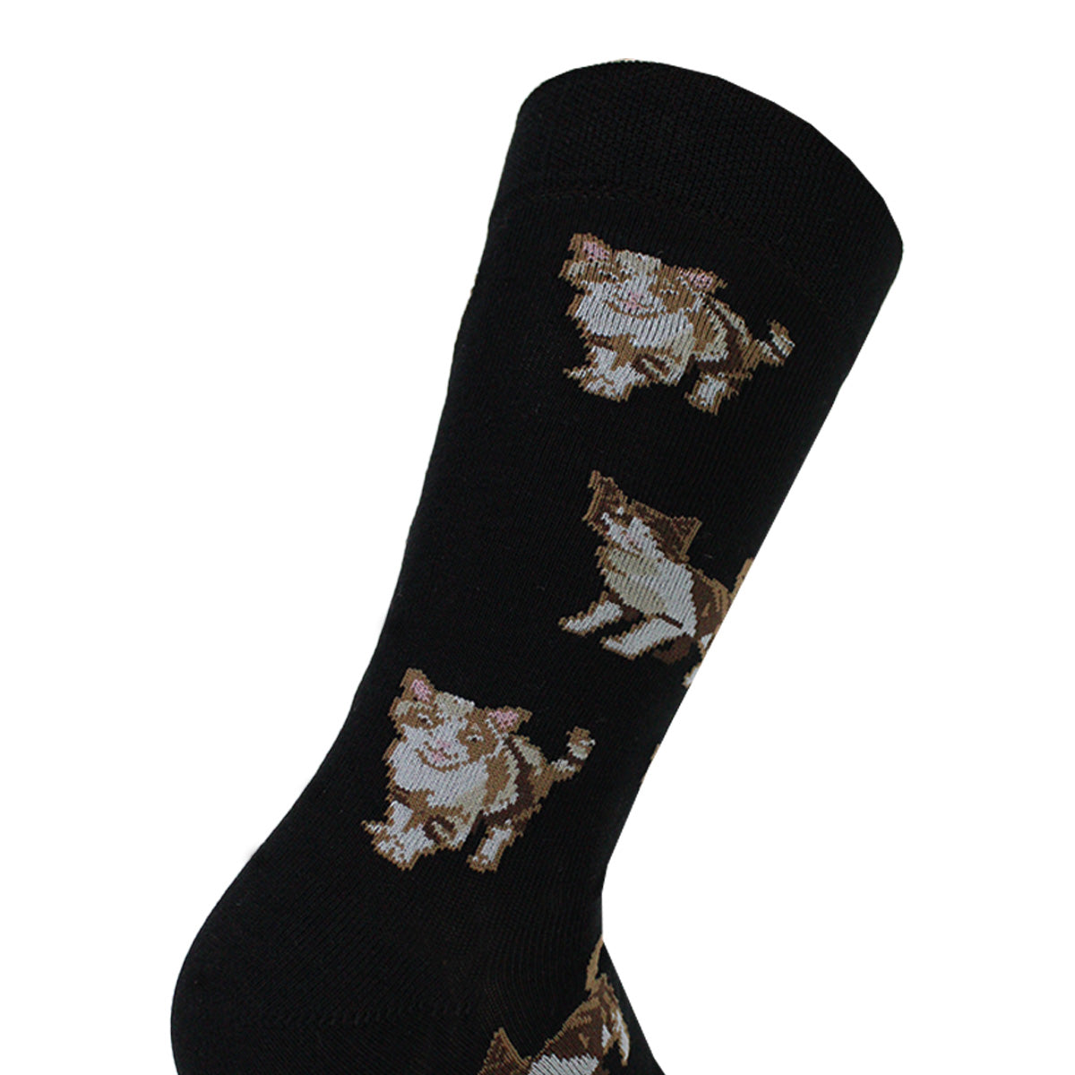 Monarch - Calcetin Bamboo Gato Largo Americano