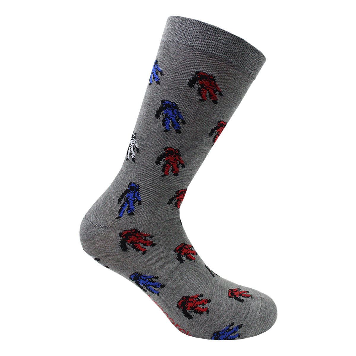 Monarch - Calcetin Bamboo Diseño Astronauta Largo Americano