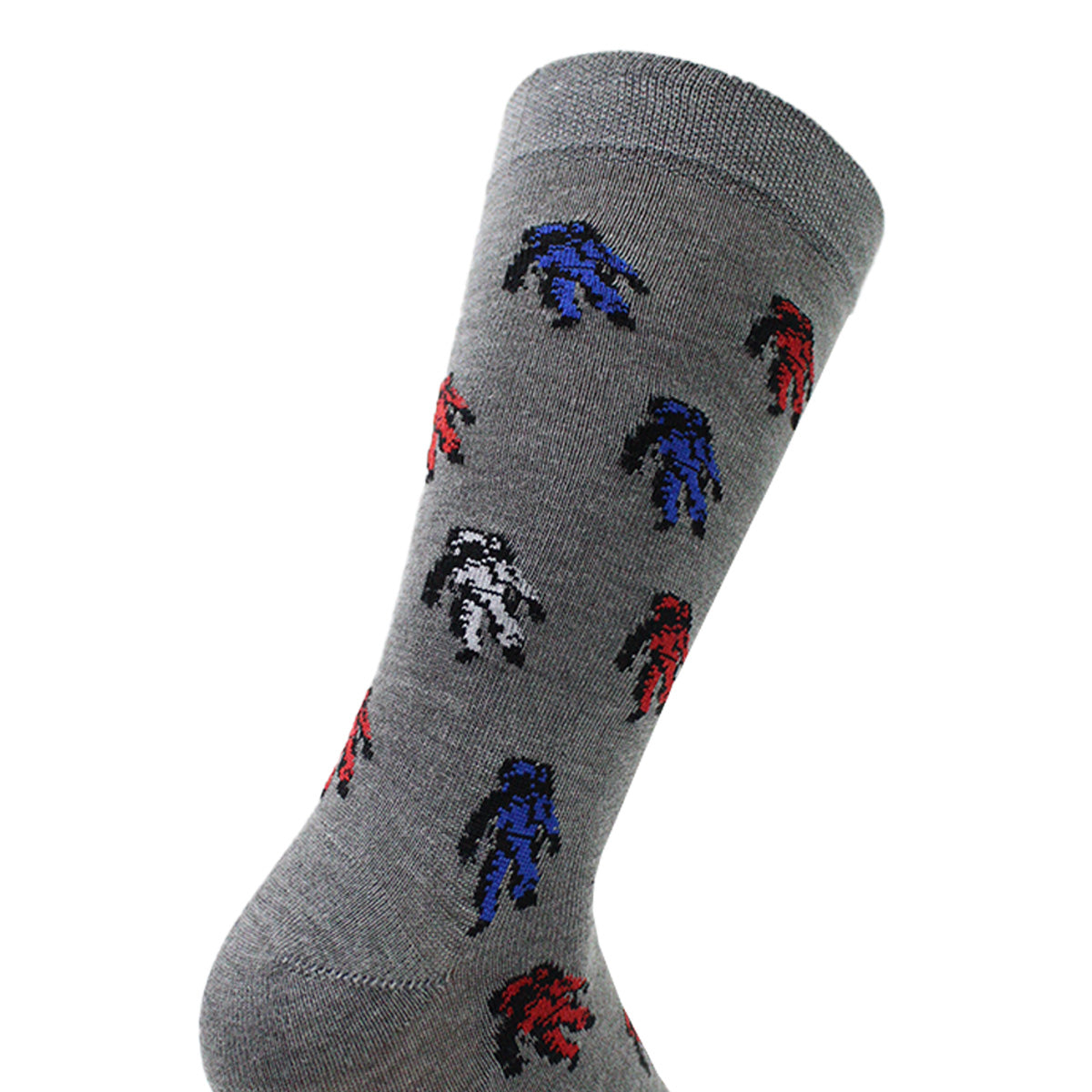 Monarch - Calcetin Bamboo Diseño Astronauta Largo Americano