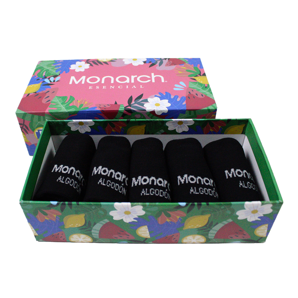 Monarch - 5 Pares Calcetines Cotton 0/4 ¡Especial Navidad🎅🏻!