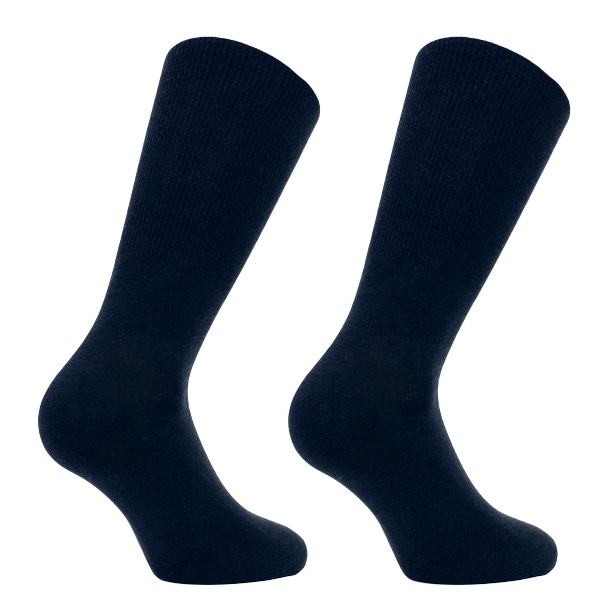 Monarch - 2 Pares Calcetines Bamboo Largo Americano Puño Suave