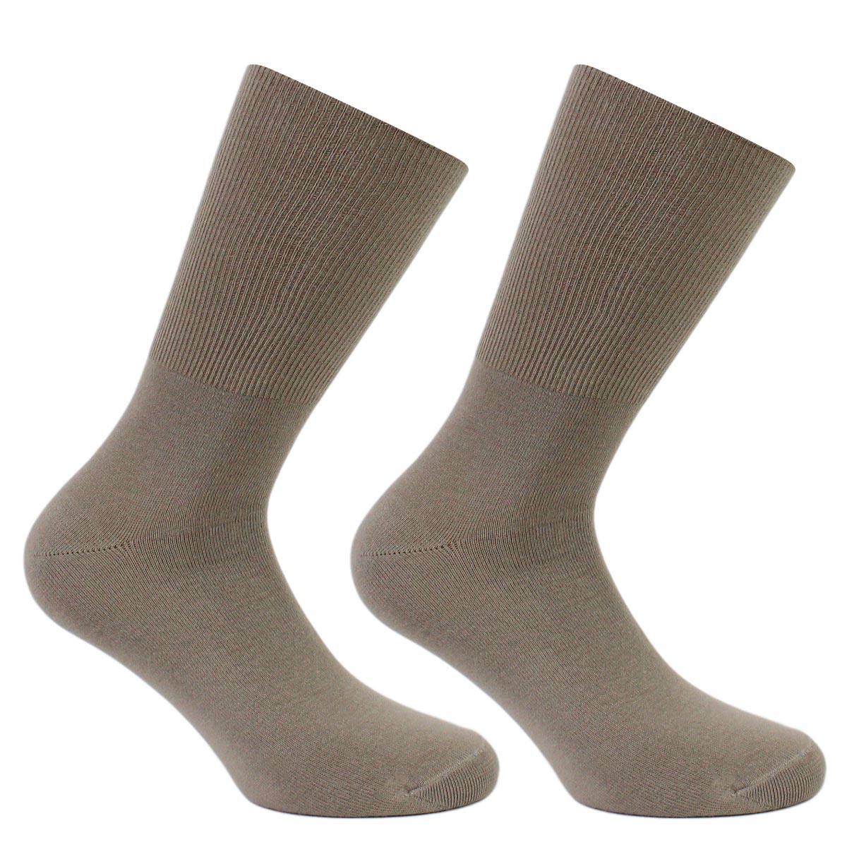 Monarch - 2 Pares Calcetines Bamboo Largo Americano Puño Suave