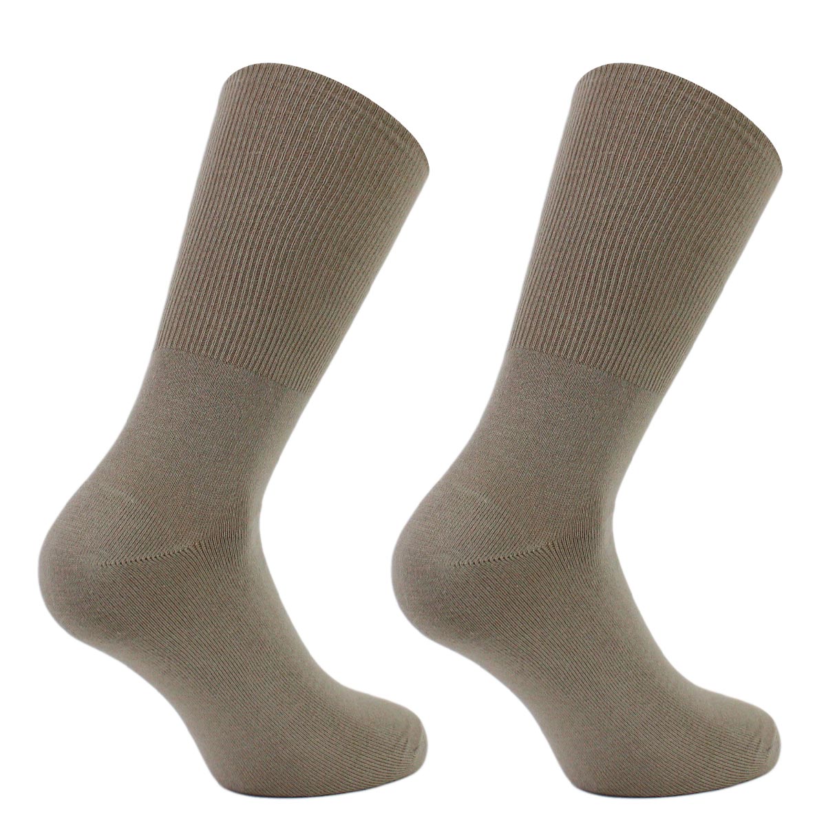 Monarch - 2 Pares Calcetines Bamboo Largo Americano Puño Suave