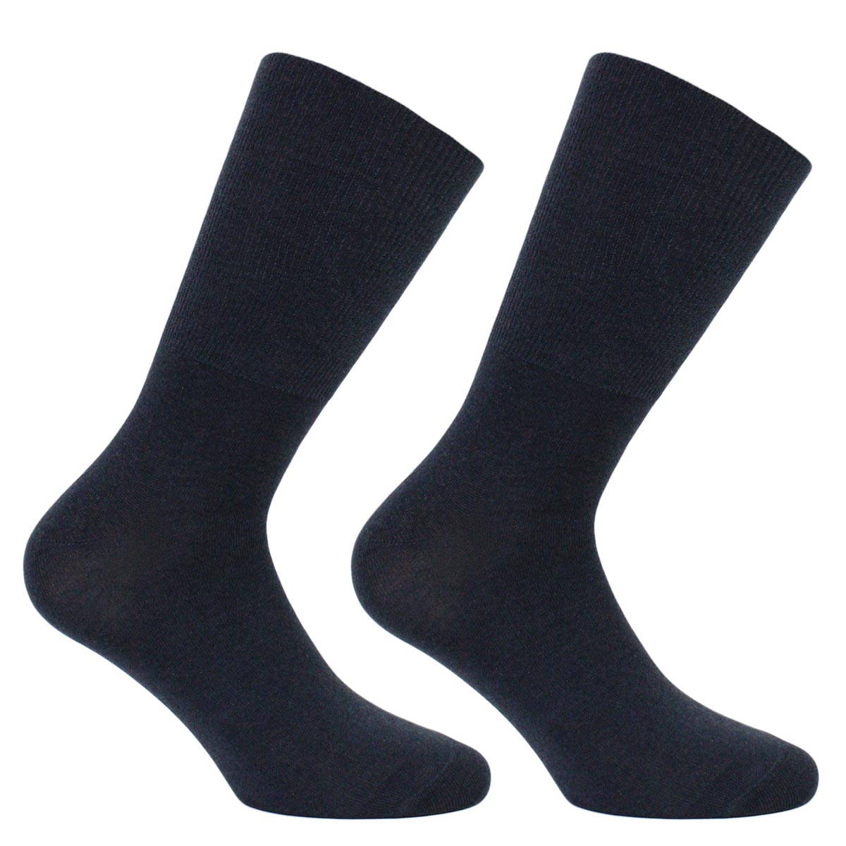 Monarch - 2 Pares Calcetines Bamboo Largo Americano Puño Suave