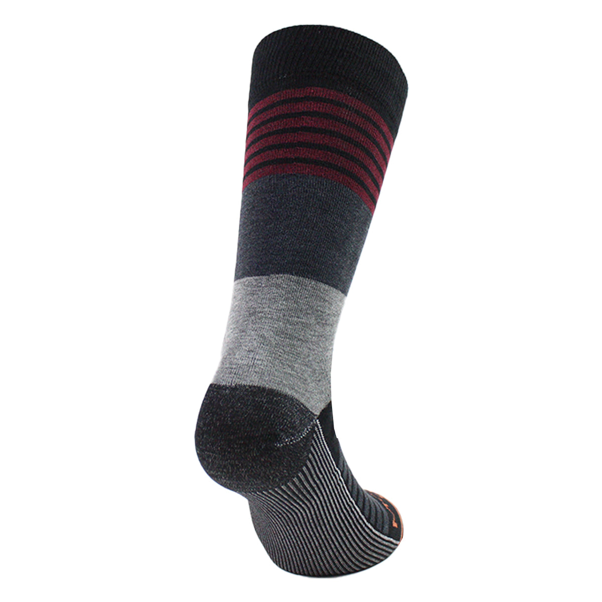 Monarch - 2 Pares Calcetines Cobre Largo Americano Rayas