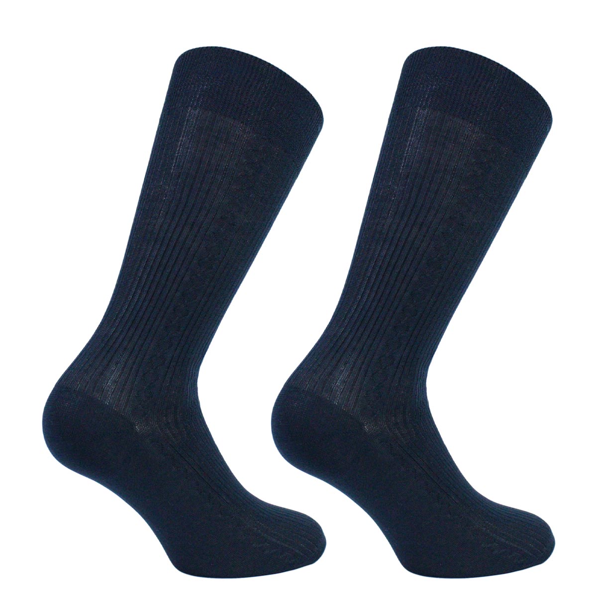 Monarch - 2 Pares Calcetines Hilo Borlon Hombre