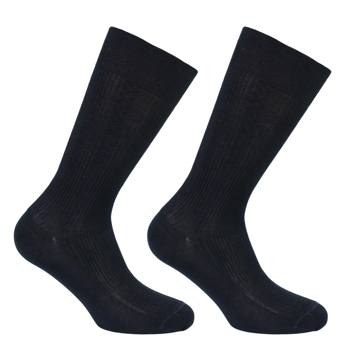 Monarch - 2 Pares Calcetines Hilo Borlon Hombre