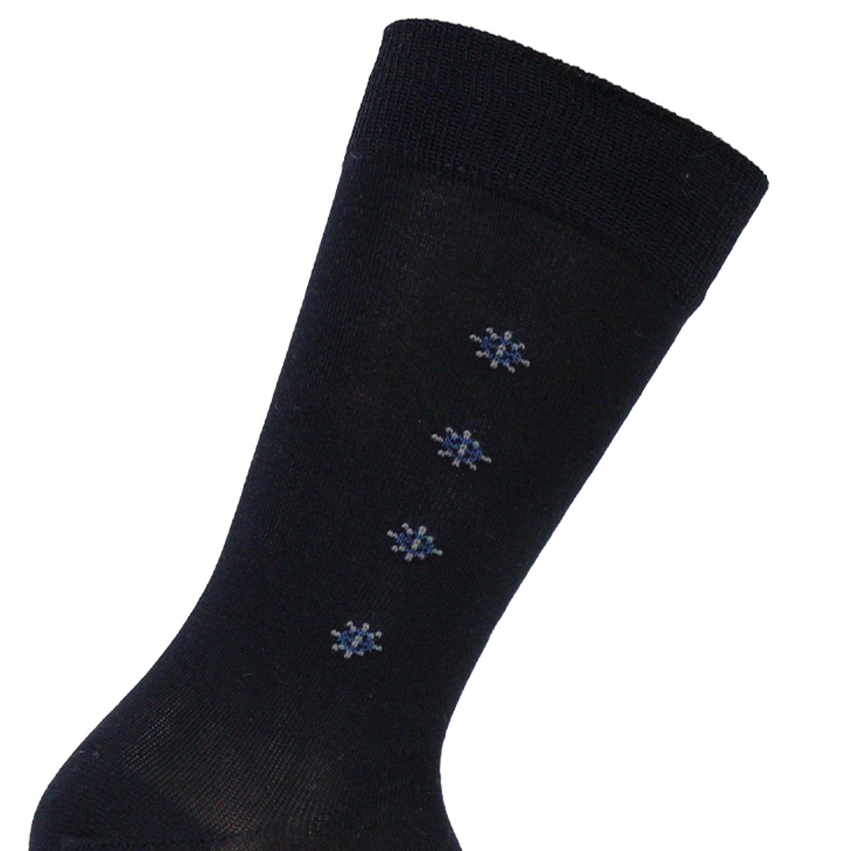 Monarch - 2 Pares Calcetín Hilo Barra Largo Americano