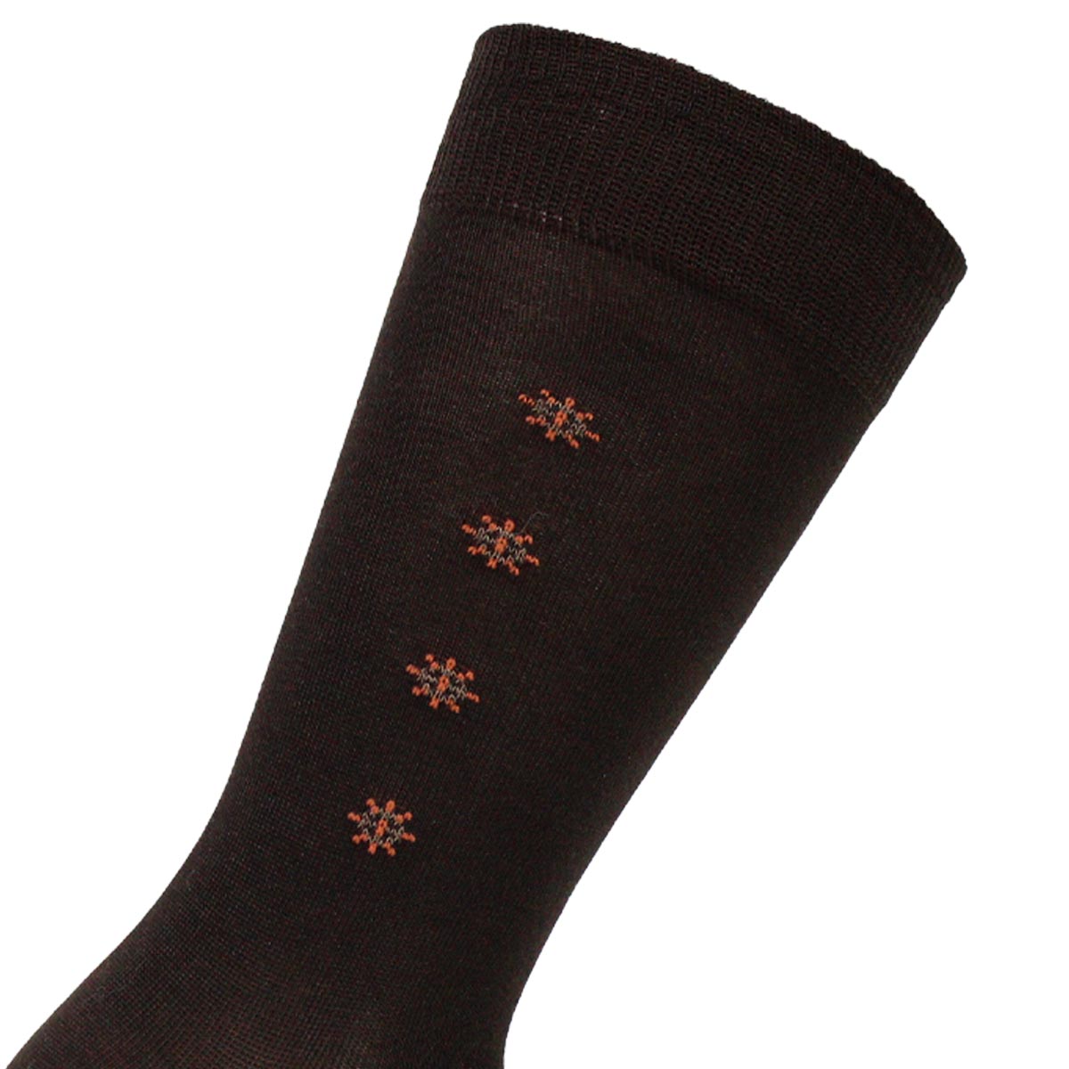 Monarch - 2 Pares Calcetín Hilo Barra Largo Americano