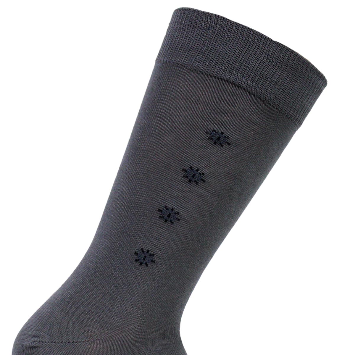 Monarch - 2 Pares Calcetín Hilo Barra Largo Americano