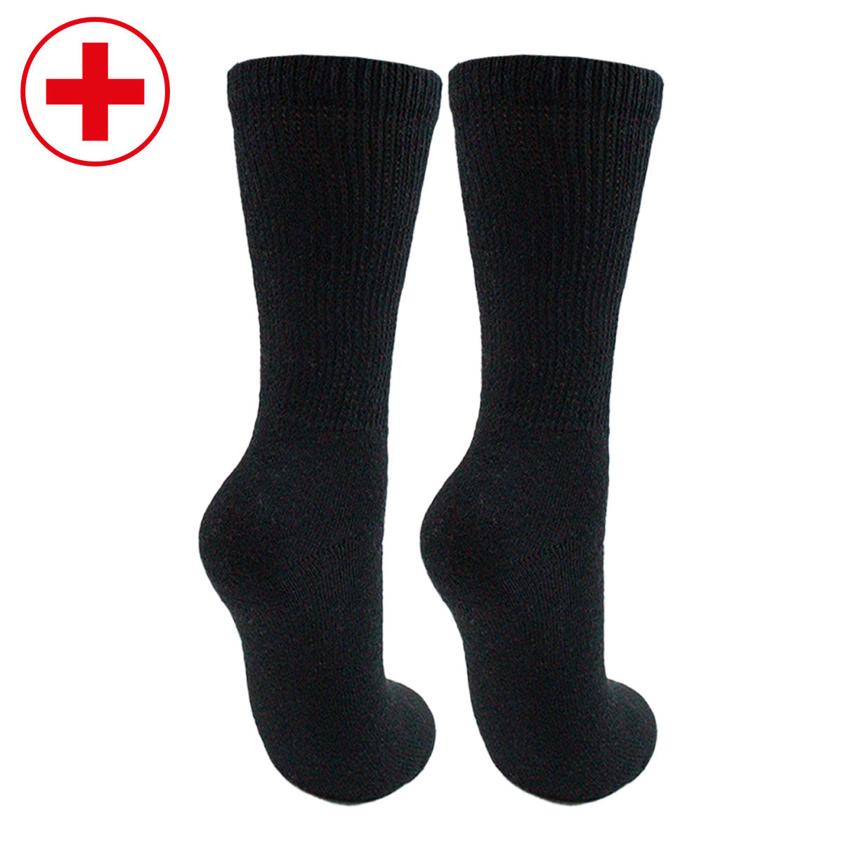 Monarch - 2 Pares Calcetín Diabético Extra Soft