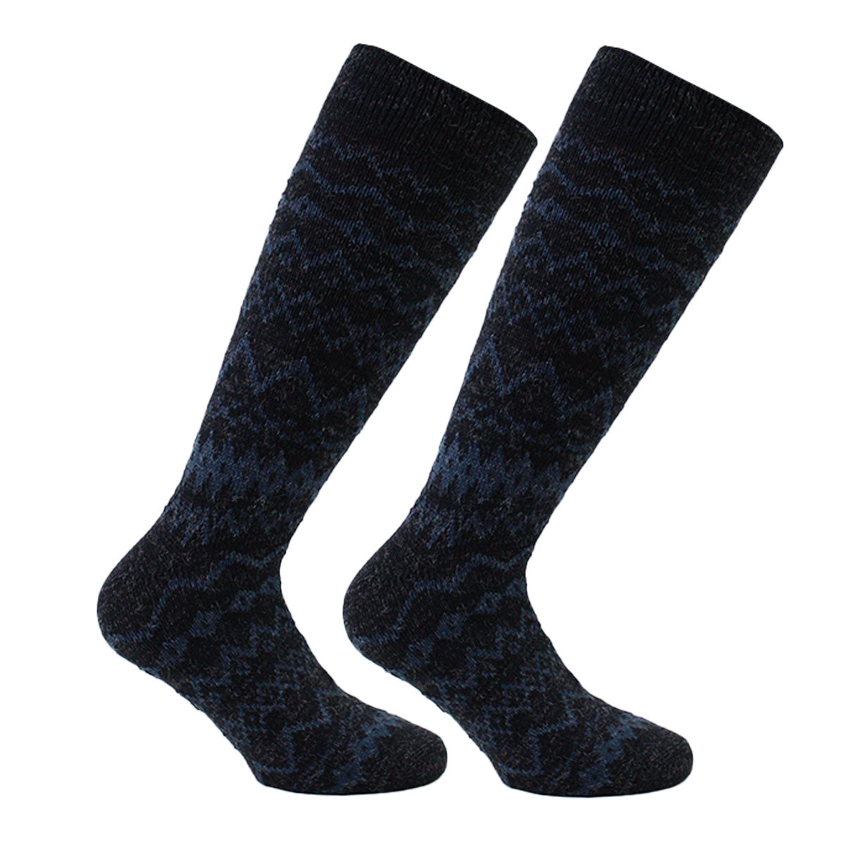 Monarch - 2 Pares Calcetín Fantasía Cashmere Rayas