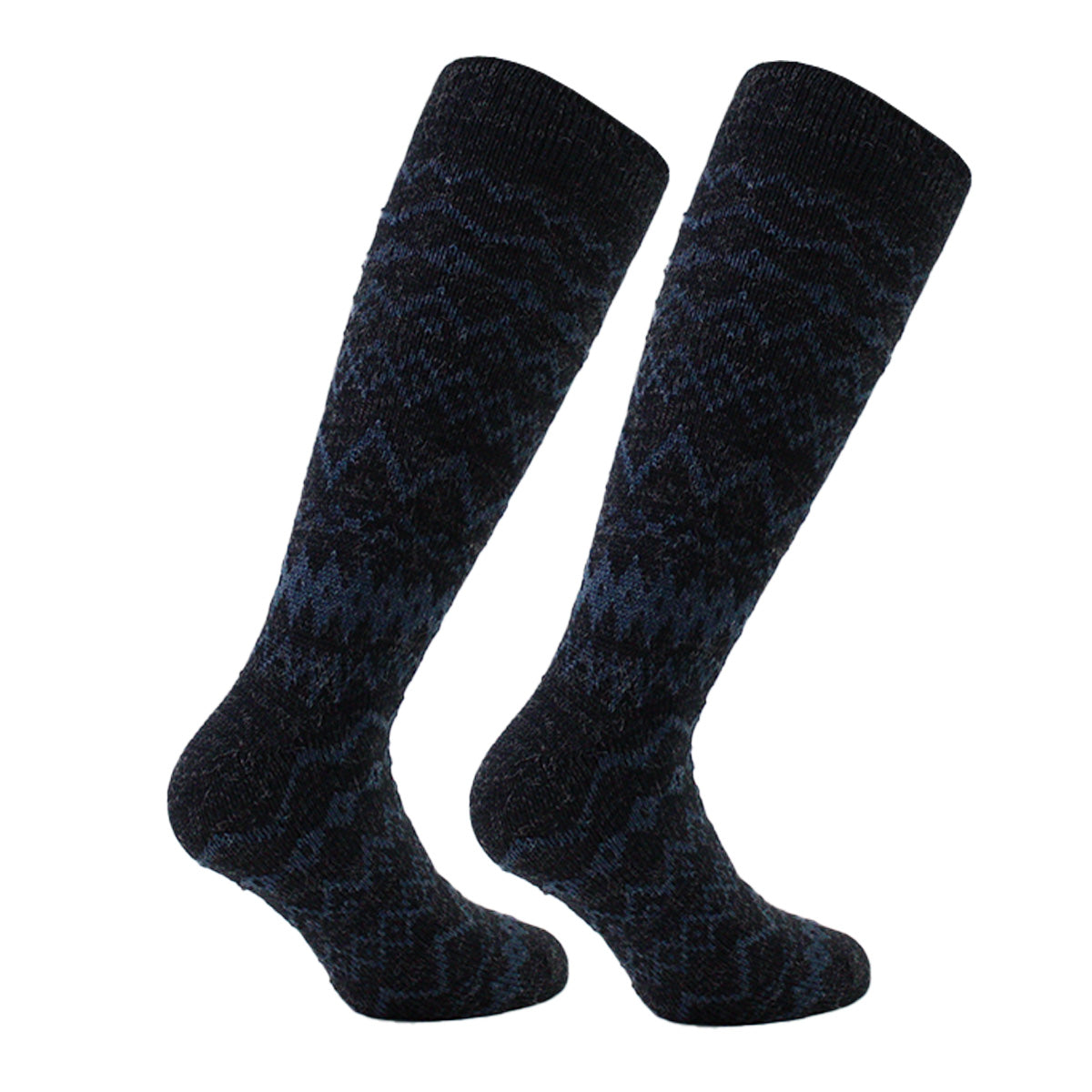 Monarch - 2 Pares Calcetín Fantasía Cashmere Rayas