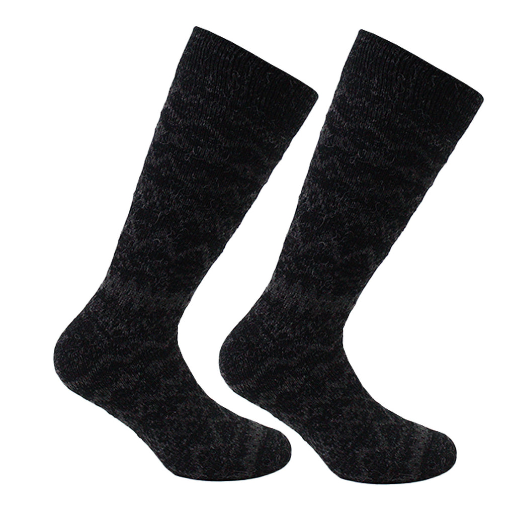 Monarch - 2 Pares Calcetín Fantasía Cashmere Rayas
