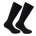 Monarch - 2 Pares Calcetín Fantasía Cashmere Rayas