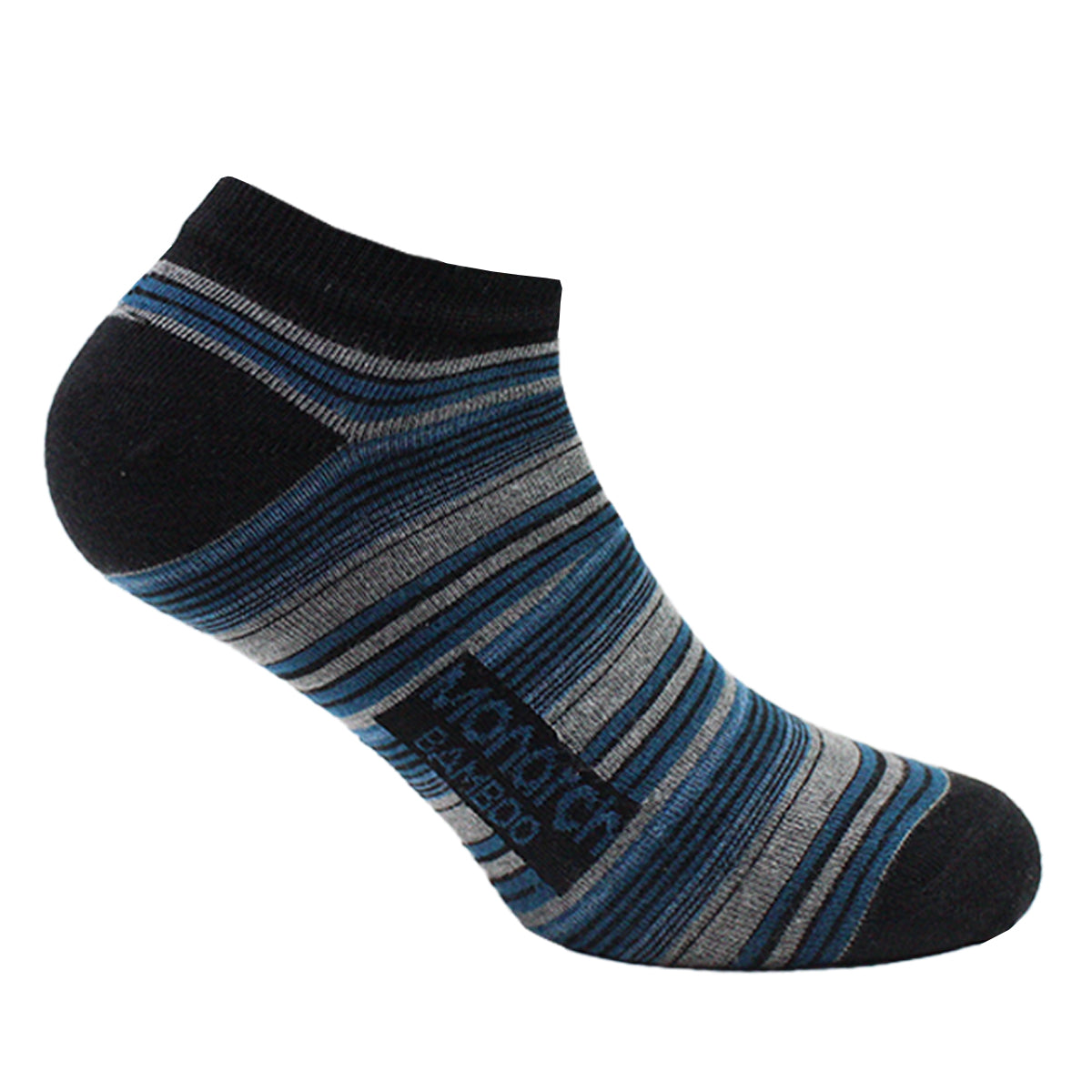 Monarch - 2 Pares Calcetín Bamboo Rayas 0/4