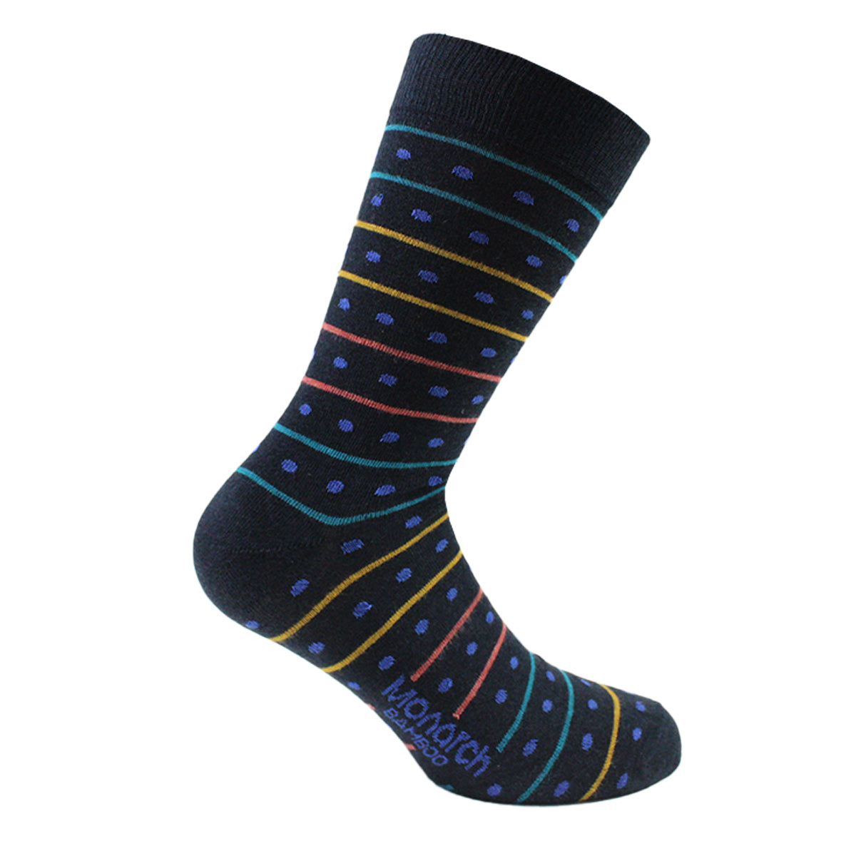 Monarch - 2 Pares Calcetín Bamboo Puntitos