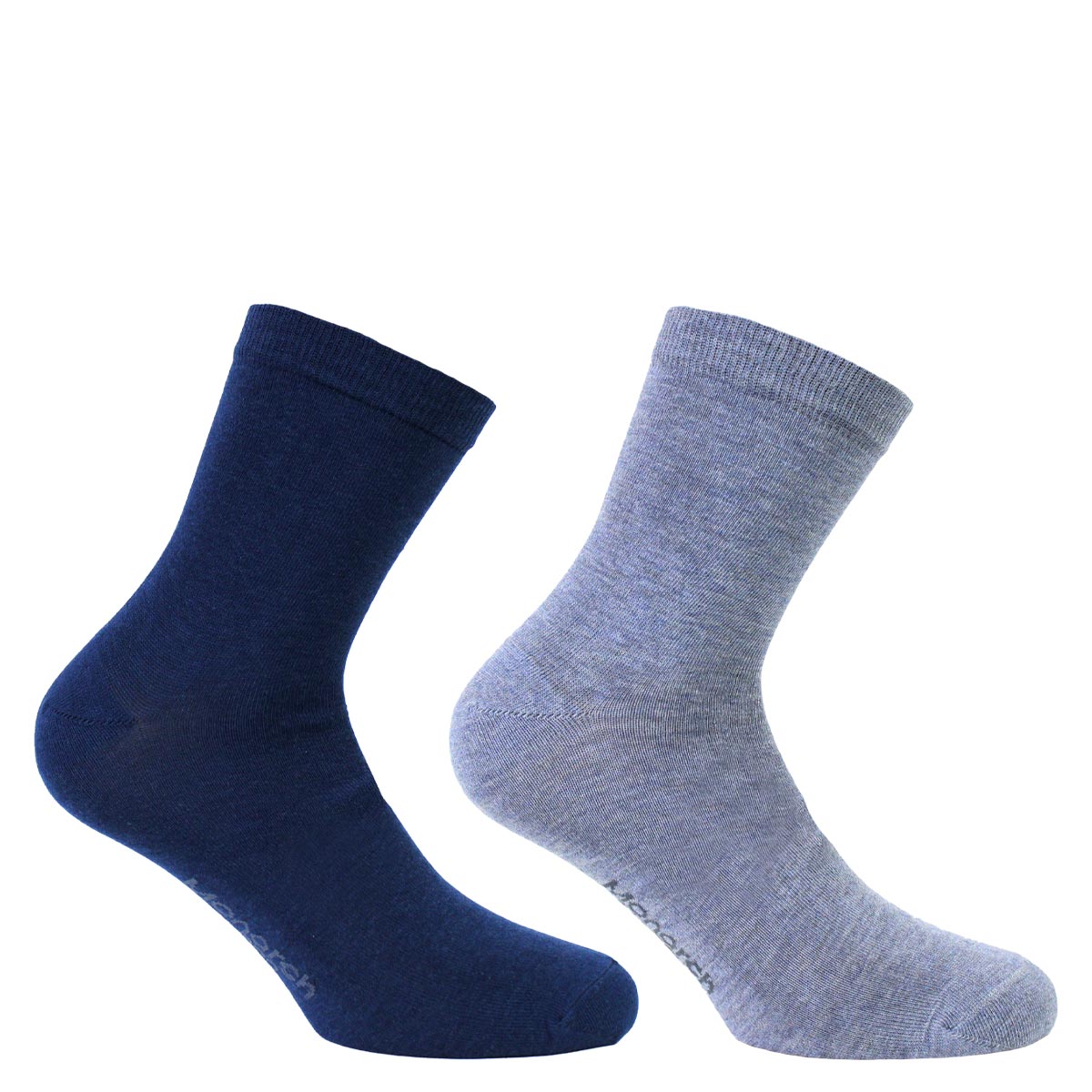 Monarch - 2 Pares Calcetín Bamboo Basic Liso 2/4